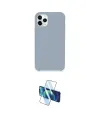 ieg™ iPhone 11 Pro Max Kılıf Zirve Modern Özel Seri - Siyah 3D Antistatik Cam Ekran Koruyucu