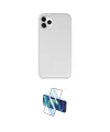 ieg™ iPhone 11 Pro Max Kılıf Zirve Modern Özel Seri - Siyah 3D Antistatik Cam Ekran Koruyucu