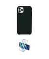 ieg™ iPhone 11 Pro Max Kılıf Zirve Modern Özel Seri - Siyah 3D Antistatik Cam Ekran Koruyucu