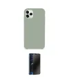 ieg™ iPhone 11 Pro Max Kılıf Zirve Modern Özel Seri - Siyah 3D Antistatik Hayalet Cam Ekran Koruyucu