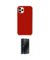 ieg™ iPhone 11 Pro Max Kılıf Zirve Modern Özel Seri - Siyah 3D Antistatik Hayalet Cam Ekran Koruyucu
