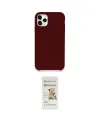 ieg™ iPhone 11 Pro Max Kılıf Zirve Modern Özel Seri - Siyah Mat Seramik Nano Ekran Koruyucu