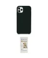 ieg™ iPhone 11 Pro Max Kılıf Zirve Modern Özel Seri - Siyah Mat Seramik Nano Ekran Koruyucu