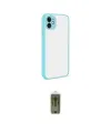 ieg™ iPhone 12 Kılıf Ahenk Çizgi Serisi - Siyah Joko Magic 5D Hayalet Cam