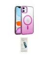 ieg™ iPhone 12 Kılıf Ahenk Doku Özel Seri - Şeffaf Pasifik Cam Ekran Koruyucu