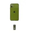 ieg™ iPhone 12 Kılıf Ahenk Doku - Siyah Joko Magic 5D Hayalet Cam
