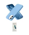 ieg™ iPhone 12 Kılıf Ahenk Serisi - Şeffaf Pasifik Cam Ekran Koruyucu