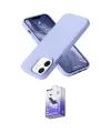 ieg™ iPhone 12 Kılıf Ahenk Serisi - Siyah Bilvis 5in1 5D Magic Hayalet Cam Ekran Koruyucu