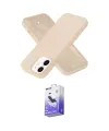 ieg™ iPhone 12 Kılıf Ahenk Serisi - Siyah Bilvis 5in1 5D Magic Hayalet Cam Ekran Koruyucu