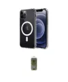 ieg™ iPhone 12 Kılıf Ahenk Yansıma Prime - Siyah Joko Magic 5D Hayalet Cam