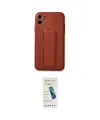 ieg™ iPhone 12 Kılıf Akış Doku - Şeffaf Pasifik Cam Ekran Koruyucu
