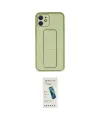 ieg™ iPhone 12 Kılıf Akış Doku - Şeffaf Pasifik Cam Ekran Koruyucu