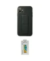 ieg™ iPhone 12 Kılıf Akış Doku - Siyah Polymer Nano Ekran Koruyucu