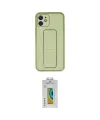 ieg™ iPhone 12 Kılıf Akış Doku - Siyah Polymer Nano Ekran Koruyucu