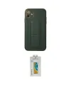 ieg™ iPhone 12 Kılıf Akış Doku - Siyah Polymer Nano Ekran Koruyucu