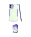 ieg™ iPhone 12 Kılıf Atlas Asil Serisi - Siyah Bilvis 5in1 3D Magic Cam Ekran Koruyucu