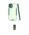 ieg™ iPhone 12 Kılıf Atlas Asil Serisi - Siyah Joko Magic 5D Hayalet Cam