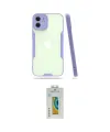 ieg™ iPhone 12 Kılıf Atlas Asil Serisi - Siyah Polymer Nano Ekran Koruyucu