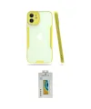 ieg™ iPhone 12 Kılıf Atlas Asil Serisi - Siyah Polymer Nano Ekran Koruyucu