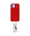 ieg™ iPhone 12 Kılıf Çekirdek Çizgi - Şeffaf Pasifik Cam Ekran Koruyucu
