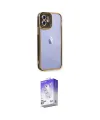 ieg™ iPhone 12 Kılıf Çekirdek Klasik Serisi - Siyah Bilvis 5in1 3D Magic Cam Ekran Koruyucu