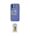 ieg™ iPhone 12 Kılıf Doruk Doku Prime - Siyah Polymer Nano Ekran Koruyucu