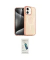 ieg™ iPhone 12 Kılıf Eksen Doku Koleksiyonu - Şeffaf Pasifik Cam Ekran Koruyucu