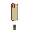 ieg™ iPhone 12 Kılıf Eksen Doku Prime - Siyah Joko Magic 5D Hayalet Cam