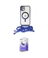 ieg™ iPhone 12 Kılıf Eksen Özel Seri - Siyah Bilvis 5in1 5D Magic Hayalet Cam Ekran Koruyucu