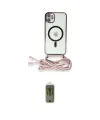 ieg™ iPhone 12 Kılıf Eksen Özel Seri - Siyah Joko Magic 5D Hayalet Cam