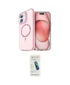 ieg™ iPhone 12 Kılıf Kıvılcım Form Prime - Şeffaf Pasifik Cam Ekran Koruyucu