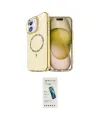 ieg™ iPhone 12 Kılıf Kıvılcım Form Prime - Şeffaf Pasifik Cam Ekran Koruyucu