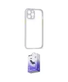 ieg™ iPhone 12 Kılıf Nova Asil Özel Seri - Siyah Bilvis 5in1 5D Magic Hayalet Cam Ekran Koruyucu