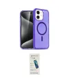 ieg™ iPhone 12 Kılıf Nova Asil Prime - Şeffaf Pasifik Cam Ekran Koruyucu