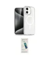 ieg™ iPhone 12 Kılıf Nova Asil Prime - Şeffaf Pasifik Cam Ekran Koruyucu