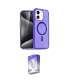 ieg™ iPhone 12 Kılıf Nova Asil Prime - Siyah Bilvis 5in1 3D Magic Cam Ekran Koruyucu