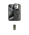 ieg™ iPhone 12 Kılıf Nova Asil Prime - Siyah Joko Magic 5D Hayalet Cam
