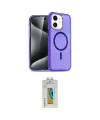 ieg™ iPhone 12 Kılıf Nova Asil Prime - Siyah Polymer Nano Ekran Koruyucu