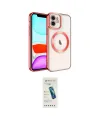 ieg™ iPhone 12 Kılıf Nova Işık Özel Seri - Şeffaf Pasifik Cam Ekran Koruyucu