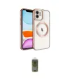 ieg™ iPhone 12 Kılıf Nova Işık Özel Seri - Siyah Joko Magic 5D Hayalet Cam