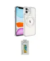 ieg™ iPhone 12 Kılıf Nova Işık Özel Seri - Siyah Polymer Nano Ekran Koruyucu