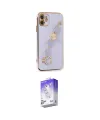 ieg™ iPhone 12 Kılıf Nova Işık Prime - Siyah Bilvis 5in1 3D Magic Cam Ekran Koruyucu