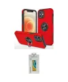 ieg™ iPhone 12 Kılıf Odak Form Prime - Siyah Polymer Nano Ekran Koruyucu