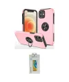 ieg™ iPhone 12 Kılıf Odak Form Prime - Siyah Polymer Nano Ekran Koruyucu