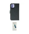 ieg™ iPhone 12 Kılıf Siluet Işık Serisi - Şeffaf Pasifik Cam Ekran Koruyucu