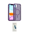 ieg™ iPhone 12 Kılıf Siluet Minimal Prime - Şeffaf Pasifik Cam Ekran Koruyucu