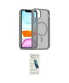 ieg™ iPhone 12 Kılıf Siluet Minimal Prime - Şeffaf Pasifik Cam Ekran Koruyucu