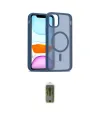 ieg™ iPhone 12 Kılıf Siluet Minimal Prime - Siyah Joko Magic 5D Hayalet Cam