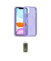 ieg™ iPhone 12 Kılıf Siluet Minimal Prime - Siyah Joko Magic 5D Hayalet Cam