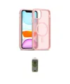 ieg™ iPhone 12 Kılıf Siluet Minimal Prime - Siyah Joko Magic 5D Hayalet Cam